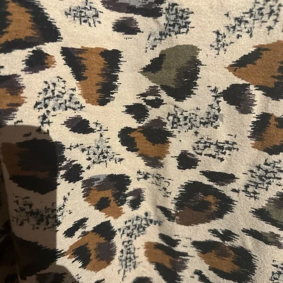 Topshop Animal Print Mini Dress - Picture 3 of 3